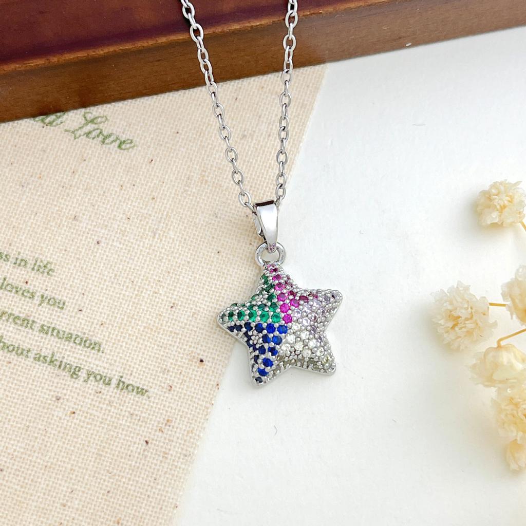 Necklace Star Necklace Accessory Women's Small-Scale Designated Elegant Collar Chain
