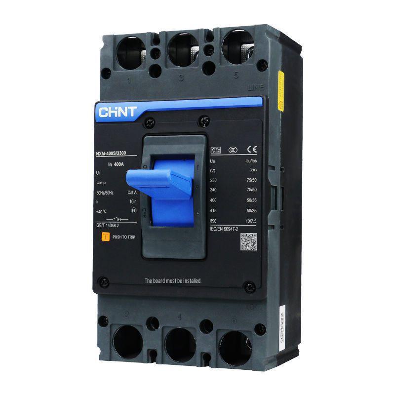 Kunlun 100A Plastic Shell Circuit Breaker with NXM 250A, Three-Phase Four-Wire Air Switch