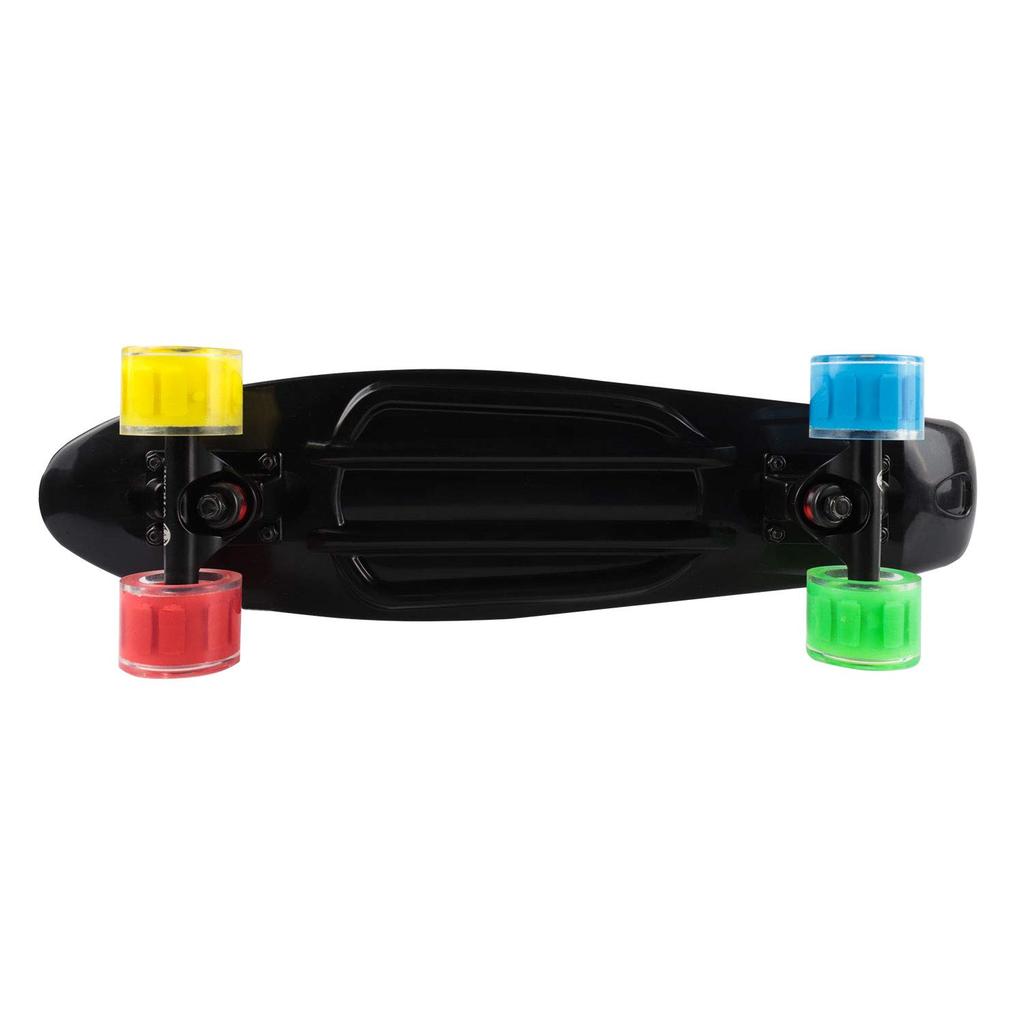 WHOME Skateboard for Kids Cruiser Skateboard 60x45mm 5th Generation LED Lighted Wheels Birthday Gift for - 22" - Commuter/Mobility Gift/Holiday
