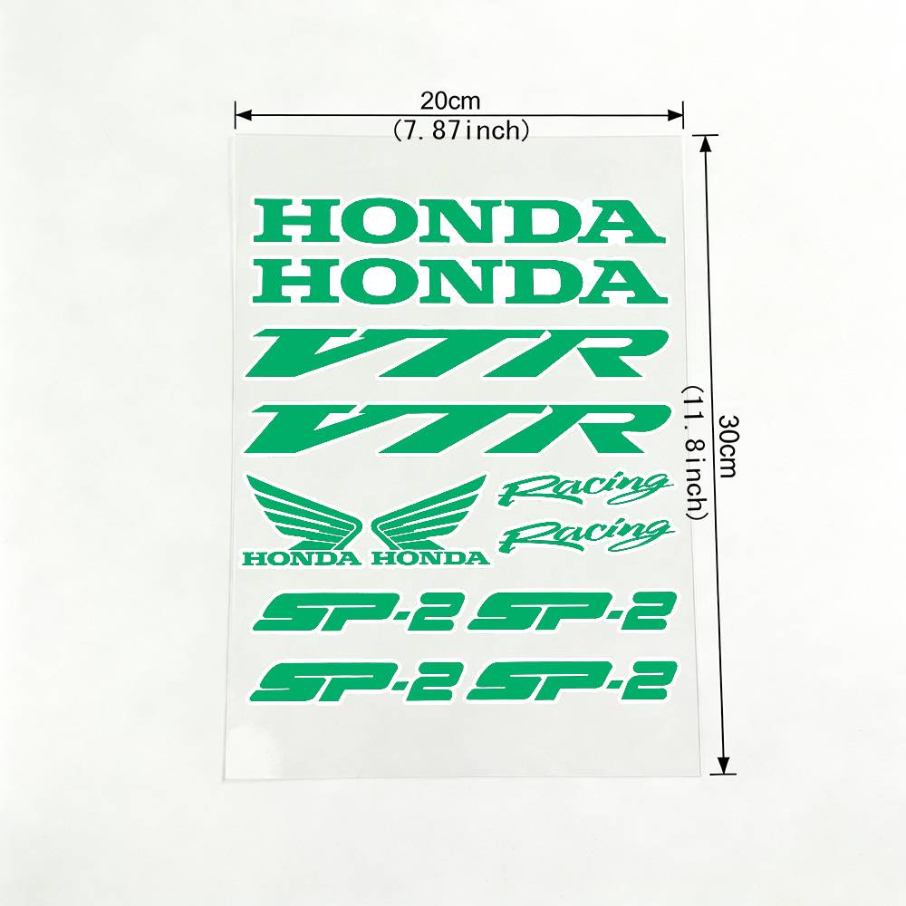 For HONDA VPR SP2 18 Colors Reflective Motorcycle Stickers Waterproof Vinyl Decals For Motorbike Helmet Fuel Tank Bike TP6