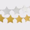 Glitter Five-Pointed Star Latte Baby Birthday Party Decoration Star Flag Customization