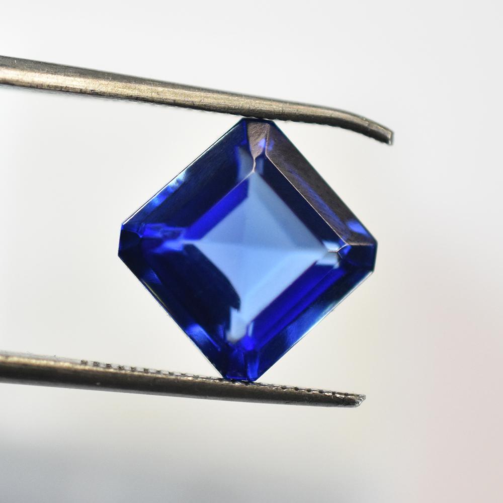 9x9mm Square Cut   Blue NATURAL Tanzanite Loose Gemstone For Loved Ones