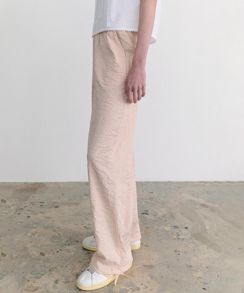 ANDNEEDS Mellow Side String Pants (Peach)