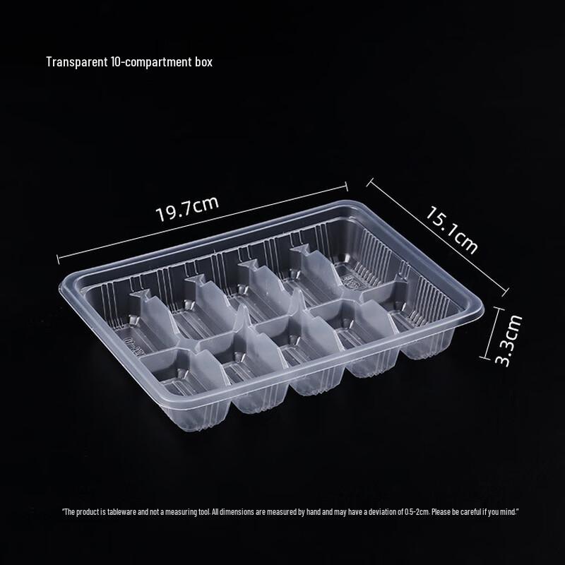 Disposable Multi-compartment Plastic Dumpling Box