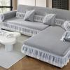 New Ice Silk Sofa Cushion Summer Seat Cushion Breathable Cushion Ice Cool Anti Slip Sofa Cover