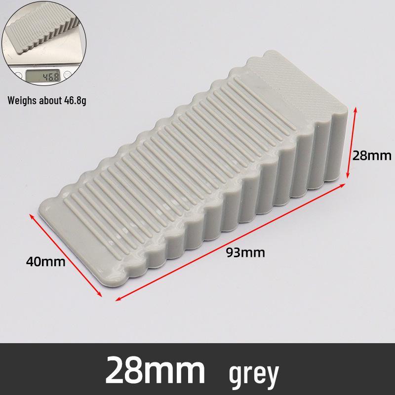 Windproof Non-Slip Door Stopper: Anti-Collision and Anti-Pinch Rubber Wedge