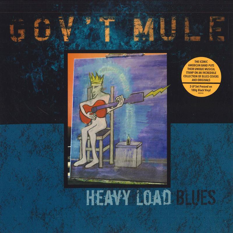

LP Record GOV T MULE - Heavy Load Blues FAN01450 Fantasy 2021 US Rock