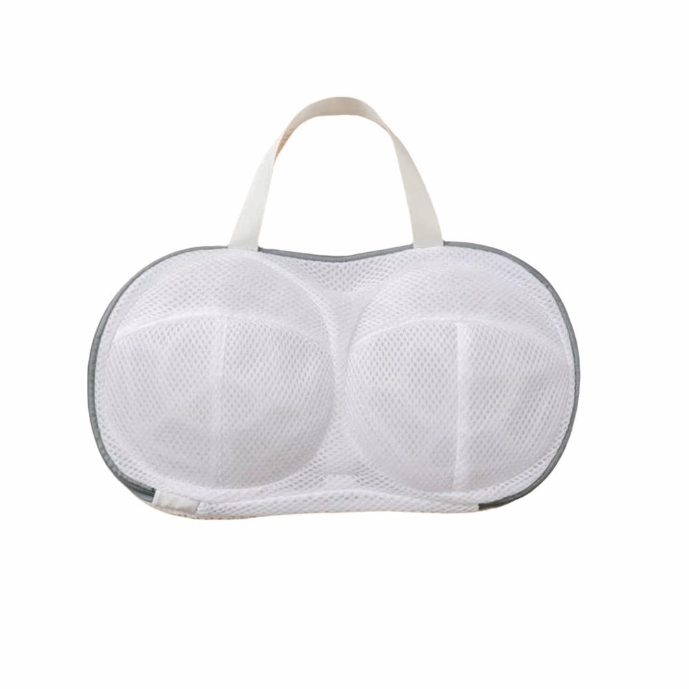 Zippered Closure Bra Laundry Bag Polyester Underwear Washing Bag Bra Mesh Bag  Underwear Cleaning