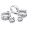 5pc Silver Air Conditioner Stereo Volume Switch Knob Ring Cover For 17-21 Tundra
