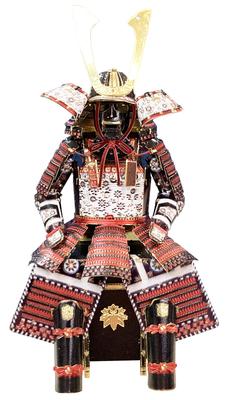 Tenyo Kovové Nano Puzzle Vícebarevná řada: Brnění Minamoto no Jošicune (T-ME-015M), Nerezová ocel, Nevyžaduje lepidlo, Tloušťka 0,2 m,