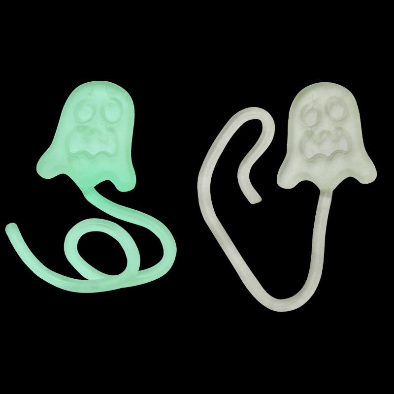 5 ks Pružně Natahovací Lepkivé Kostlivci Lebky Pavouci Mačkací Šplhací po Zdi Žertovné Hračky pro Děti Halloween Dekorace