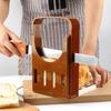 1PCS Plastic Foldable Toast Bread Slicer Toast Cutting Knife Convenient Slicing and Cutting Guide Mold Cake