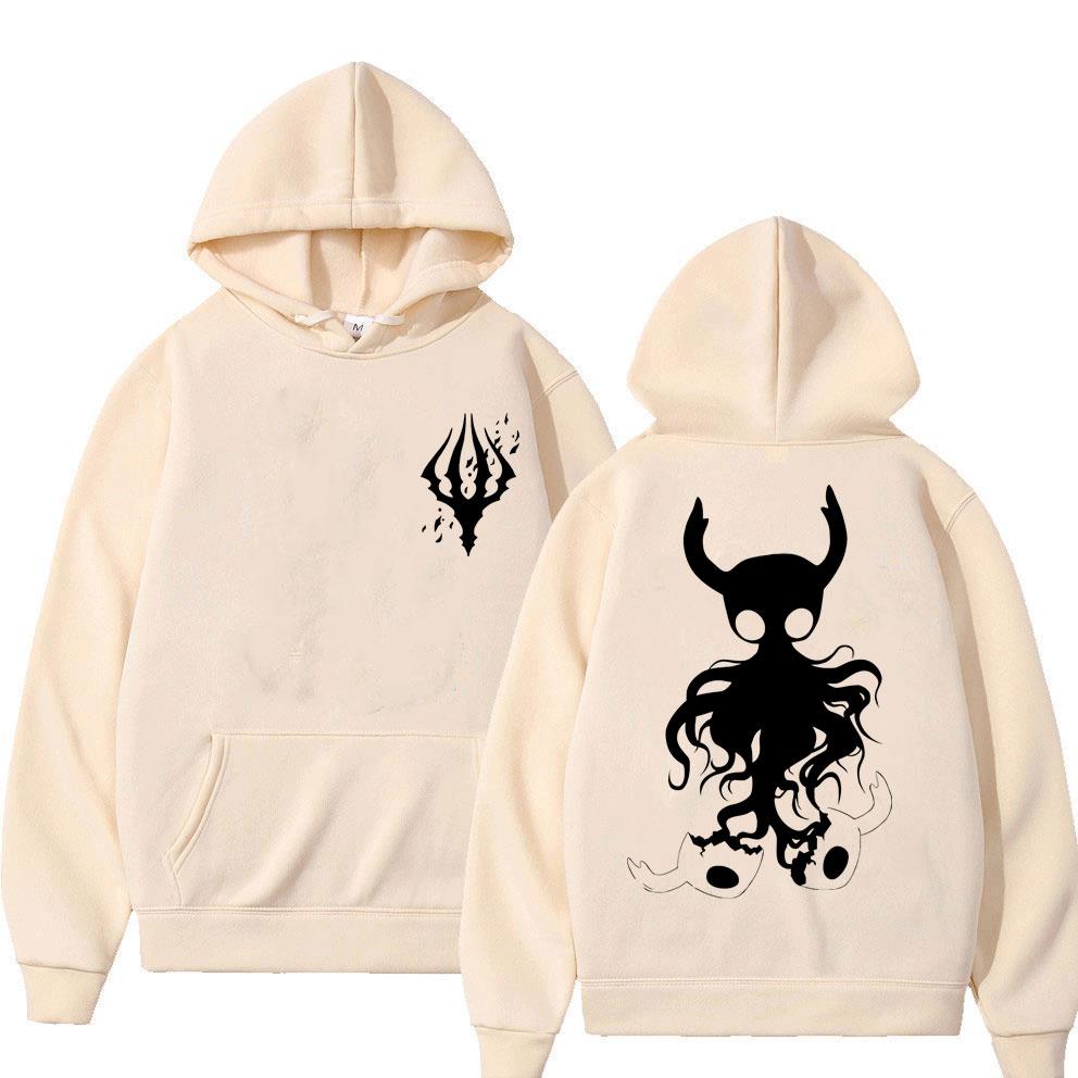 Game Hollow Void Hollow Knight Darkside Print Hoodie Man Manga Fashion Hooded Tracksuit Men Women Anime Hoodies