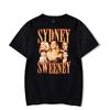 Sydney Sweeney Vintage 90s T-Shirt  Woman Short Sleeve T Shirt Unisex Sport Pullover Harajuku Outwear Tops