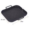 ZISIZ Tragbare Outdoor Antihaft-Grillpfanne