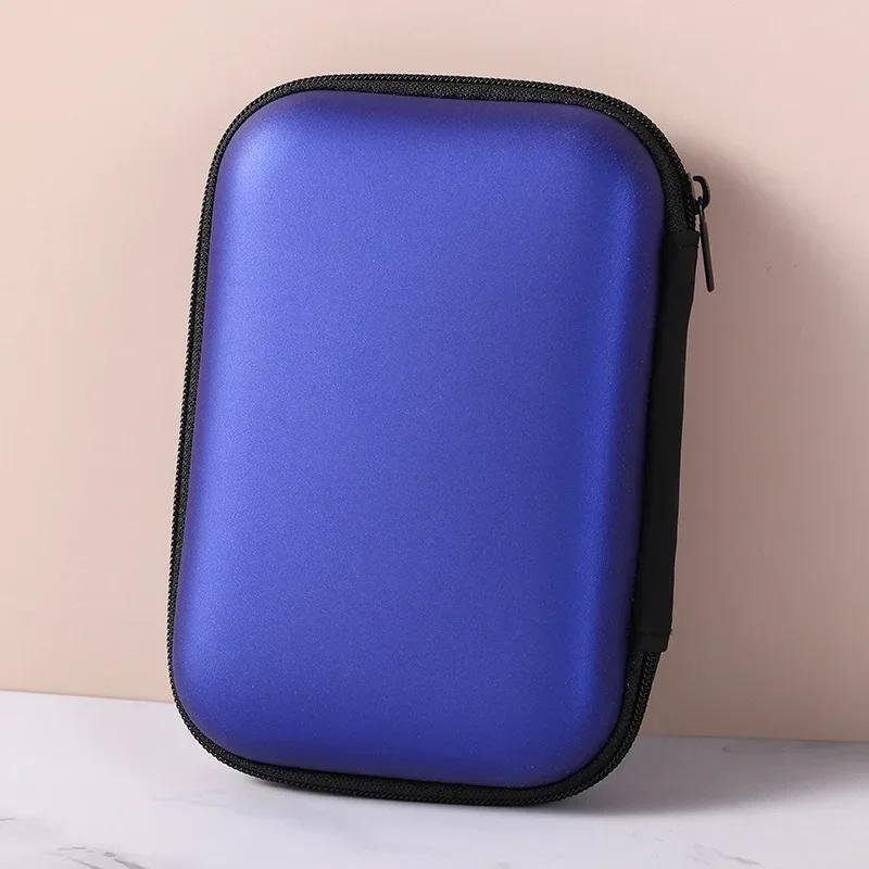 Zipper Bag Sundries Travel Storage Bag Charging Case for Earphone Package Portable Travel Cable Organizer Electronics Storage