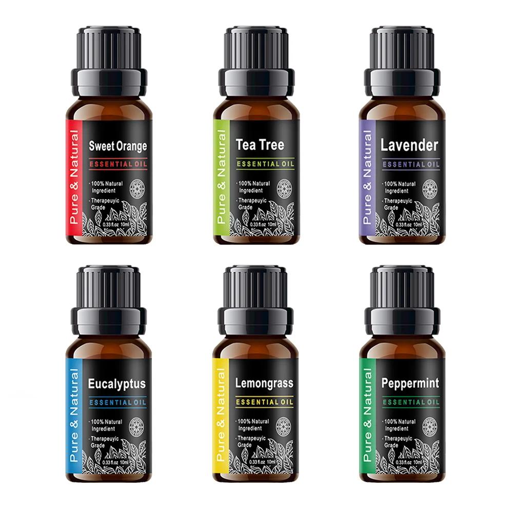 550ml Luftbefeuchter & Aroma-Diffusor mit 7 beruhigenden Lichtfarben, 6 ätherischen Ölen, ferngesteuerter Timer, schlafzimmerfreundlich