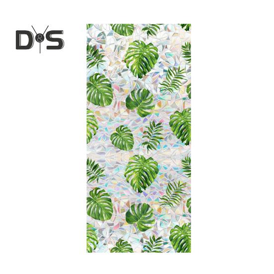 

Цветочная радуга статическая наклейка на окно пленка для защиты от ультрафиолета наклейка на стекло неклеящаяся наклейка на окно для дома спальни гостиной декор C