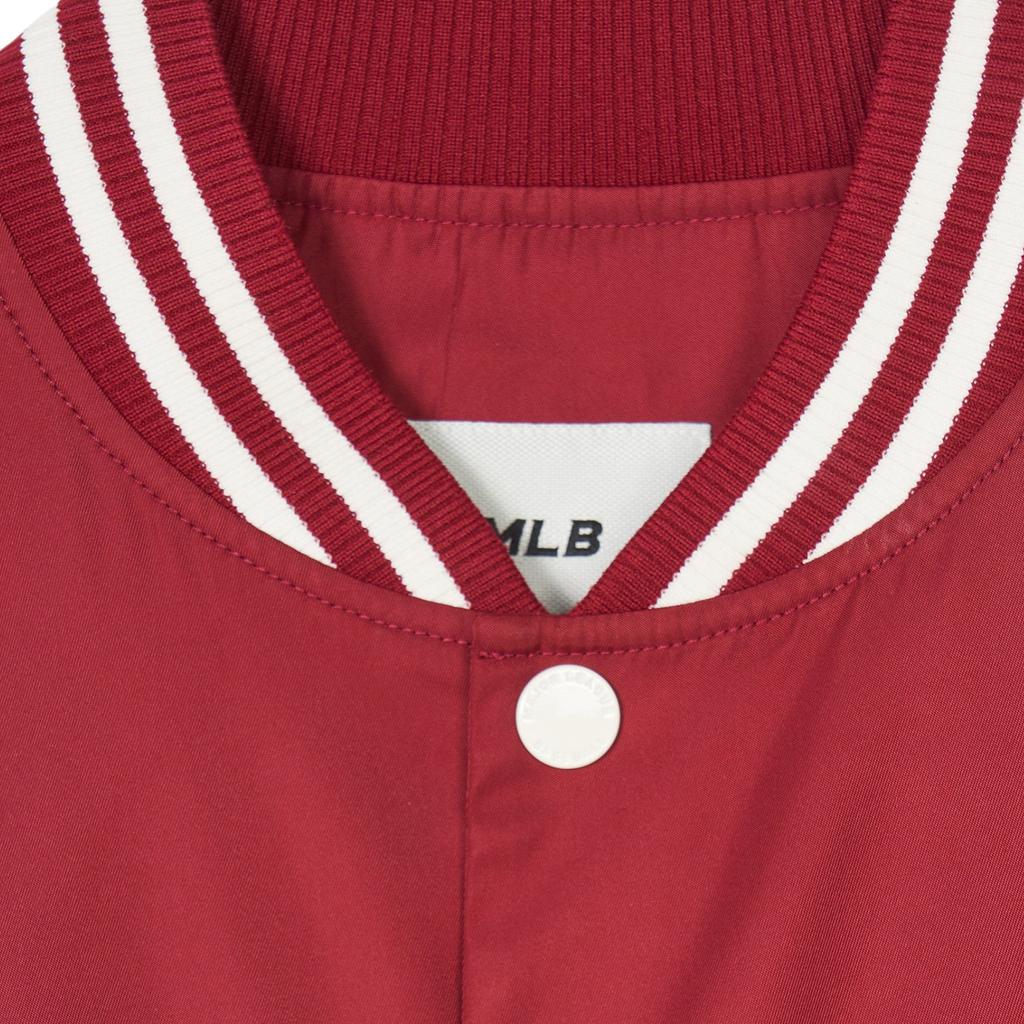 New MLB SS24 New York Yankees Baseball Jacket Unisex Burgundy 3AJPV0641-50WIS