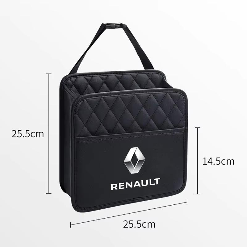 Do Renault 2026 Nowe Kołpaki Samochodowe Naklejka Samochodowa Organizer na Tylne Siedzenie Samochodu Skórzana Torba do Przechowywania Wnętrza Do Renault Megane 2 3 Clio Scenic
