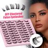 Multi-Layer Dense 30 Pairs Of Eyelashes Diy Segmented Natural Eyelashes Simulated False Eyelashes