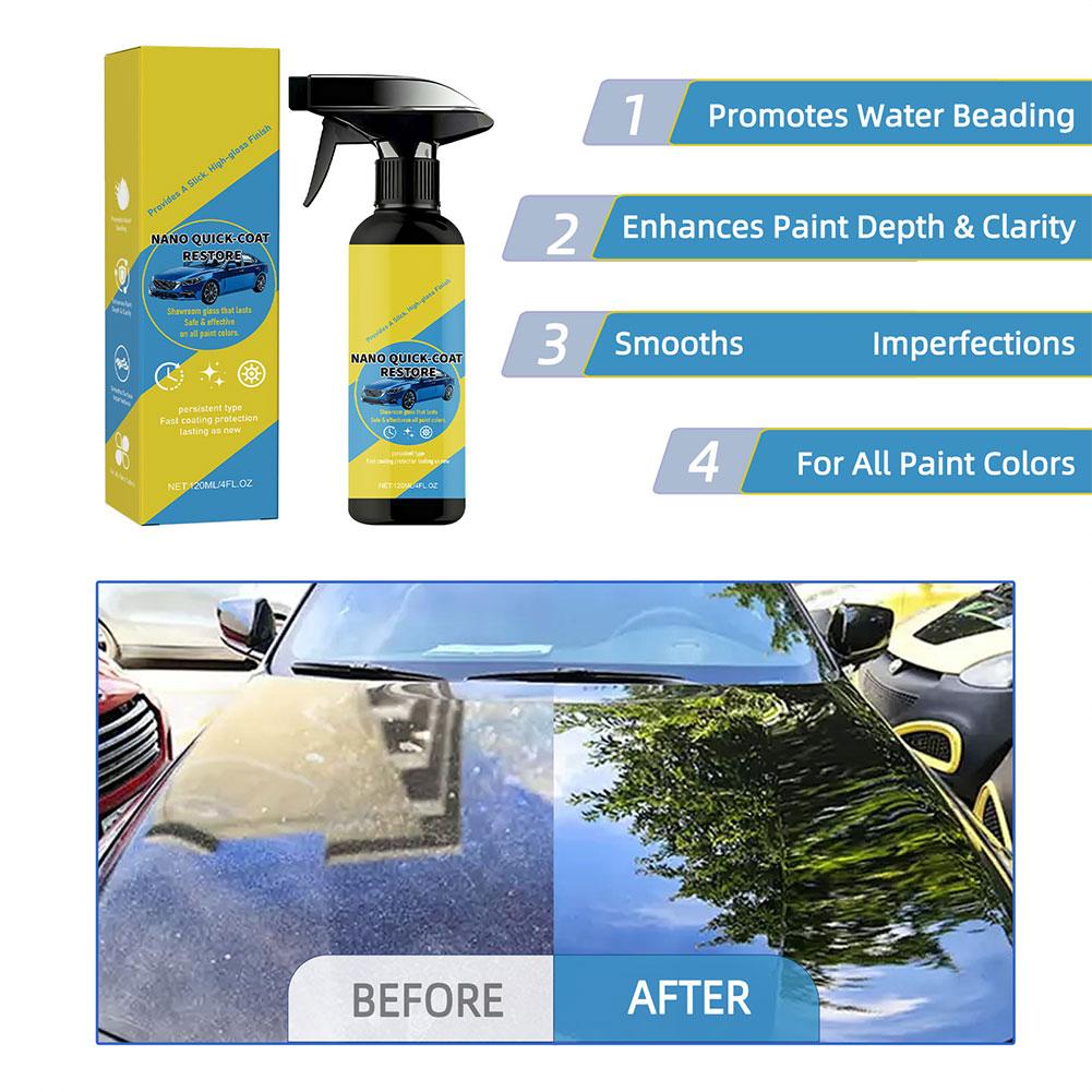 Automobile Coating Care Automobile Interior Maintenance Fluid Polishing Decontamination Nano Fast Coating Spray