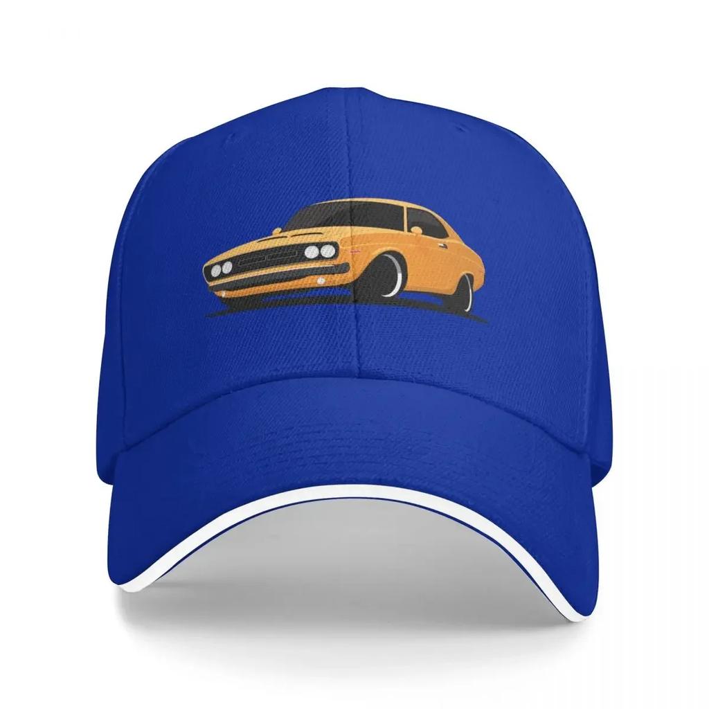 American Muscle Pony Car Illustration Baseball Cap Luxury Unisex Hat tea Hat Unisexs Hats Womens