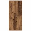 High Cabinet with Shelf Rustic Wood Look 80 x 39 x 178 cm Engineered Wood