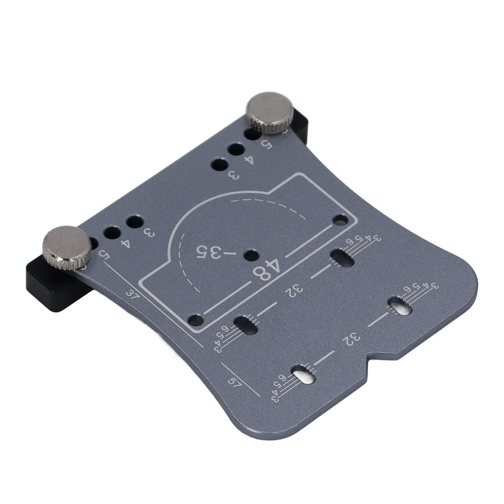 35mm Scharnierbohrlehre Aluminiumlegierung Bohrschablone Holzbearbeitung Stanzlokalisierer für Schrank