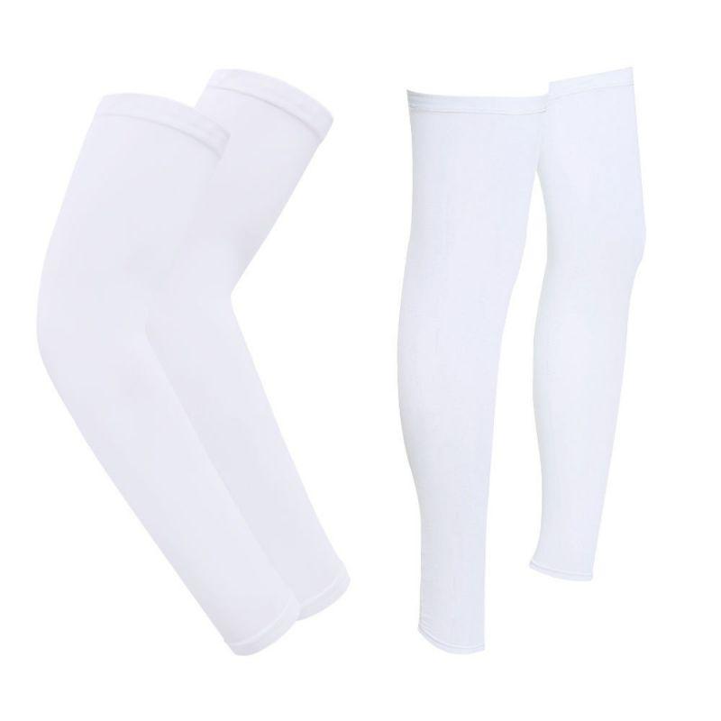 Sunscreen Arm Sleeves and Leg Covers Fitness Compression Sleeves