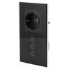 Multifunction Smart Wall Switch with Socket WiFi Switch Socket for Tuya  95?/AC 10A
