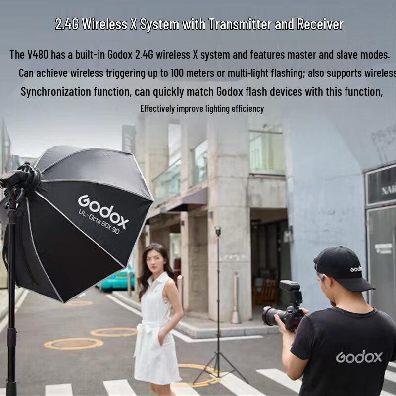 Godox V480 TTL HSS On-Camera Speedlight