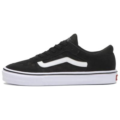 Sclipt Leather Comfortable Versatile Skate Shoes Unisex Sneaker Black V3854-M.CHK