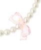 Maison de Fleur Aurora Ribbon Pearl Charm, Clear, F Charm, 08000510600