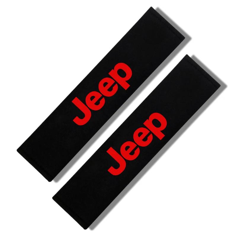 

Cup Holders Car Seat Belt Cover Car Styling Auto Case for Jeep Wrangler Renegade Wrangler JK TJ Rubicon Cherokee Patriot Trail C