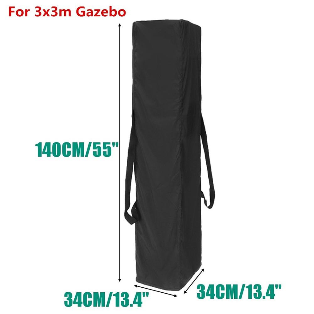 Outdoor Black Waterproof Storage Bag For Canopy Tents With Two Handles