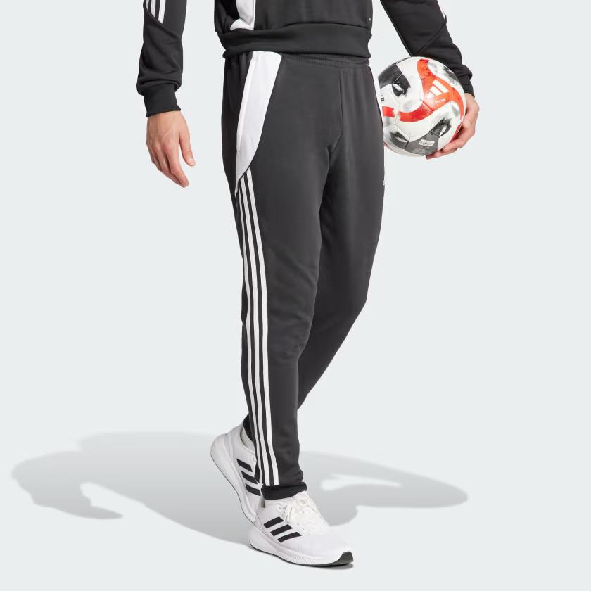 Adidas Tiro 24 Sweat Pants Black/White Men Streetwear IP1976