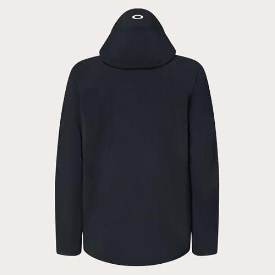 Oakley Unbound Tex Shell Jacket Medium Size Windproof/Water-Repellent 2.0 (02E) Blackout, (Japan L)