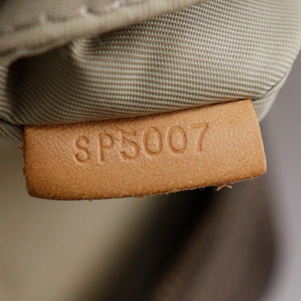 LOUIS VUITTON Sitadan NM Shoulder Bag M93224 Tail Brown Damier Jean Canvas mens Used