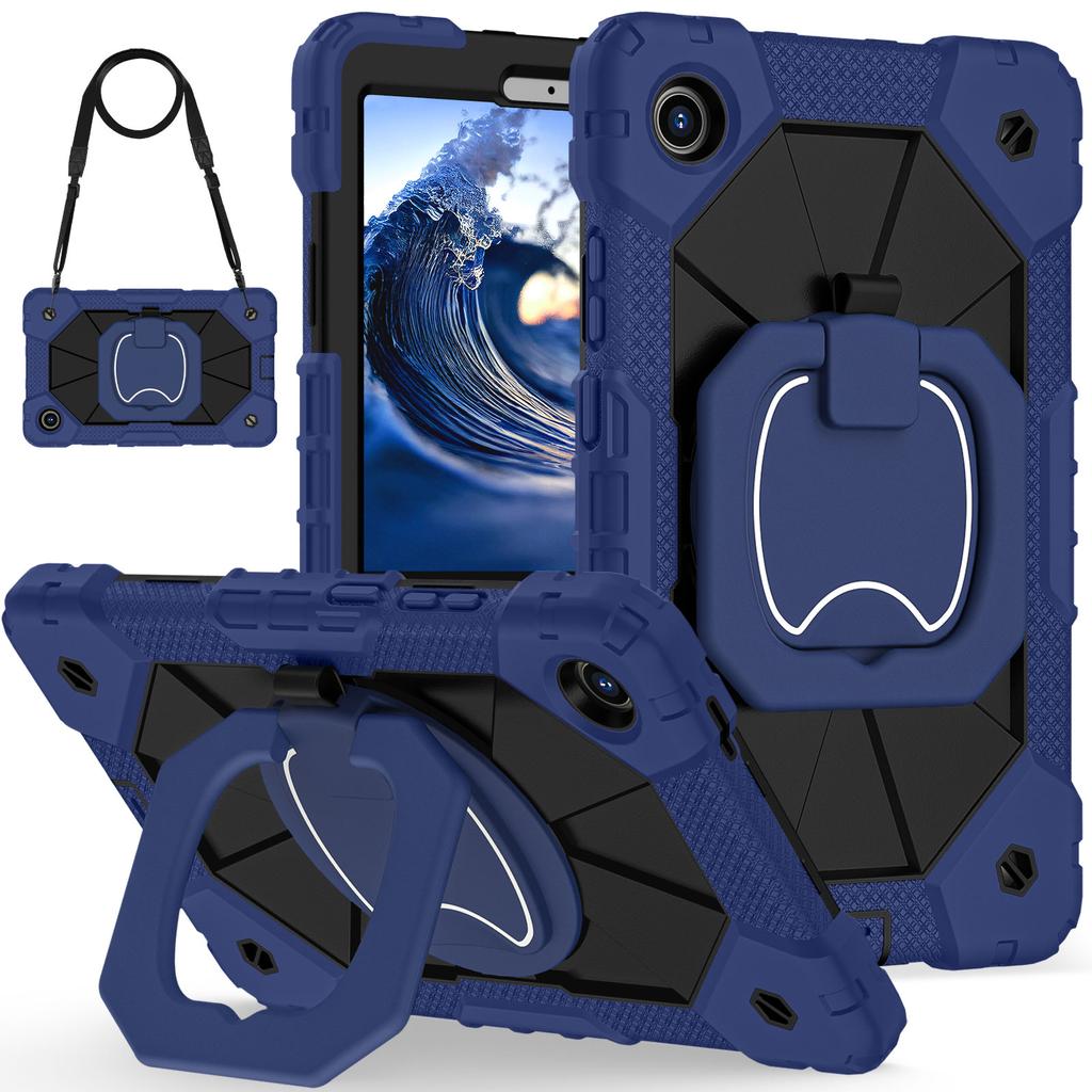 Kids Proof Case for Lenovo Tab One 8.7 Inch K9 TB305FU 2025 Shockproof Handle Strap Cover with Shoulder Strap