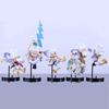 Cute 5pcs/Set One Piece Sun God Nika Luffy Action Figures Pvc Computer Case Ornament Desktop Decoration Collection Trendy Toys
