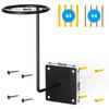 ILM Helmet Helmet Storage Hat Storage for Road Full Face Space Utilization 3-Piece Holder/Hanger, Hook, Rack, Wall-Mounted Motorcycles, Bicycles,