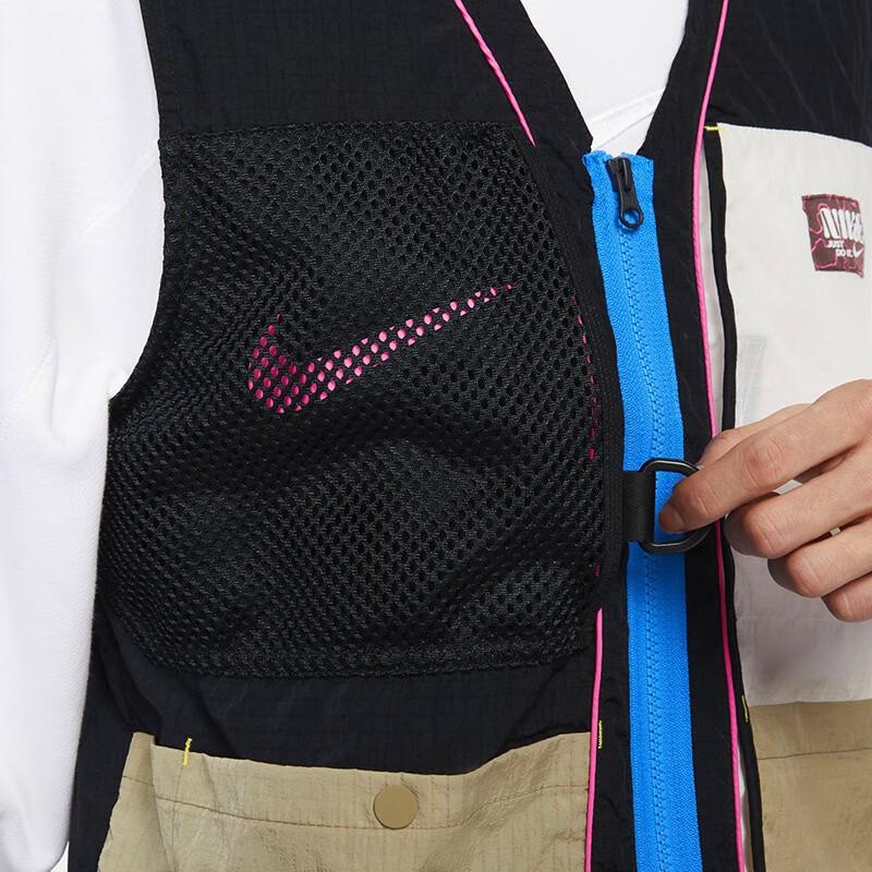 Nike Dna Wvn Vest V-Neck Buttoned Men Vests Black FJ7683-010