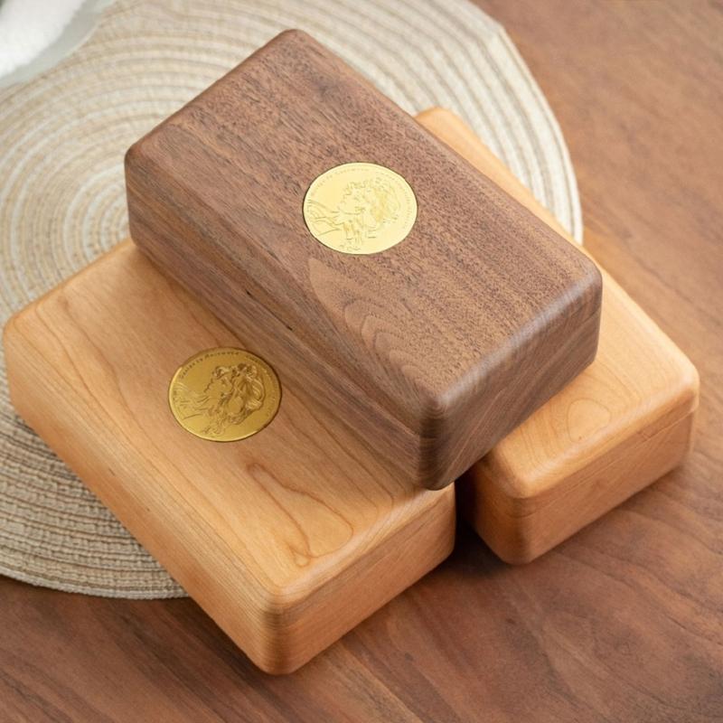 Portable Jewelry Storage Box Sturdy Wood Organizers with Soft Lining Accessory for Home Organization and Travel Use