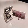 Compatible with Apple iPhone 17 Pro Max, Glitter Electroplated Stand Anti-Drop Phone Case, Bright Shadow Design.