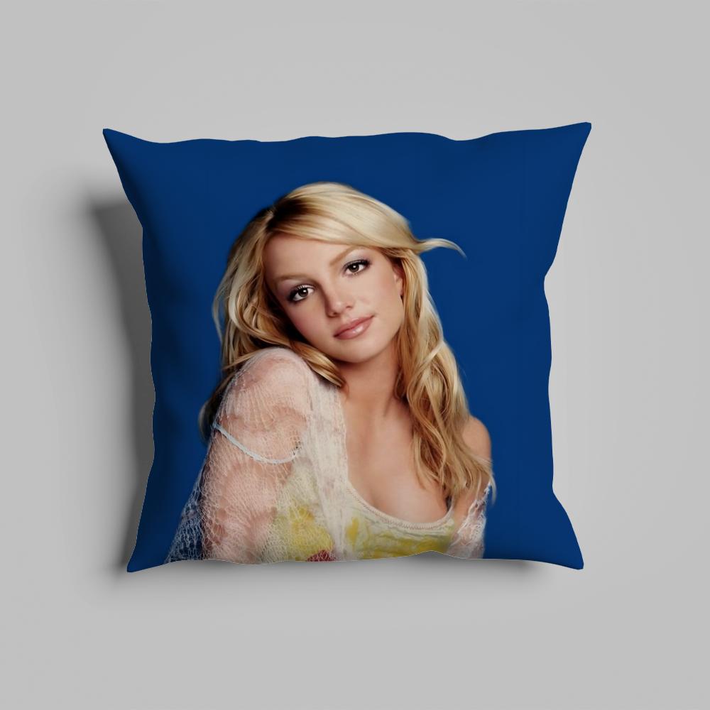 

Pillow Case luxurious home office, sofa decorative Multi sized car seat cushions, pillowcases Singer B-Britney Spears 12x12Inch