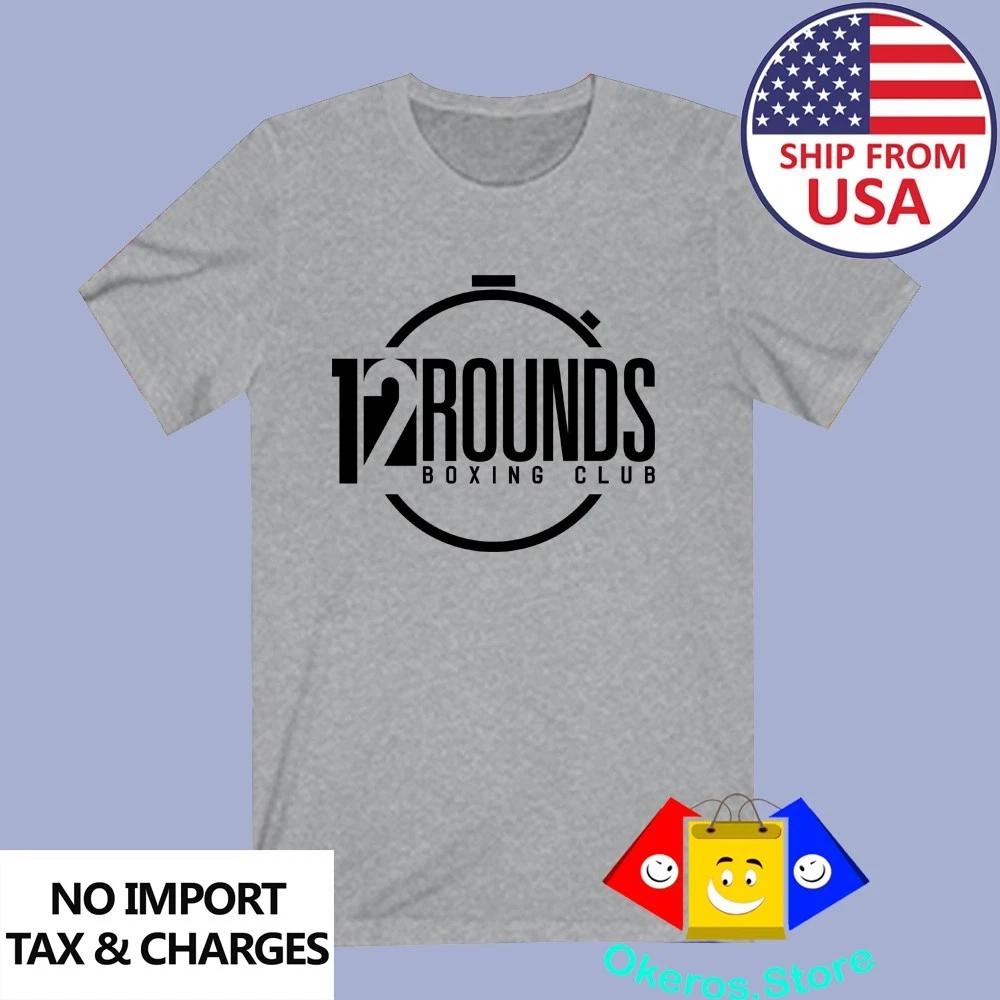 12 Rounds Boxing Club Gym Men s Grey Size S to 3XL S