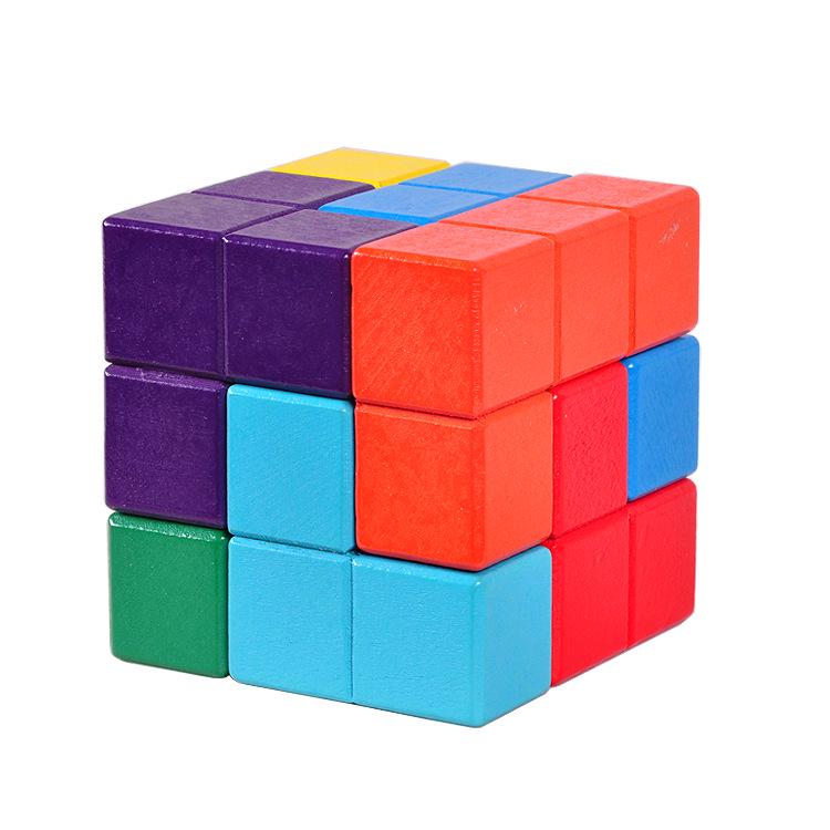 100-Piece Kongming Lock Wooden Puzzle Set for Kids and Adults