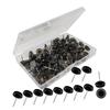 50/100Pcs Big Head Push Pins Map Tacks Thumb Nails Flat Push Pins Thumb Pins for Cork Board Picture Maps Posters Note