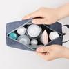 Large Capacity Men Shaving Bag Handle Cosmetic Storage Bags  Cosmetics Brushes Tools